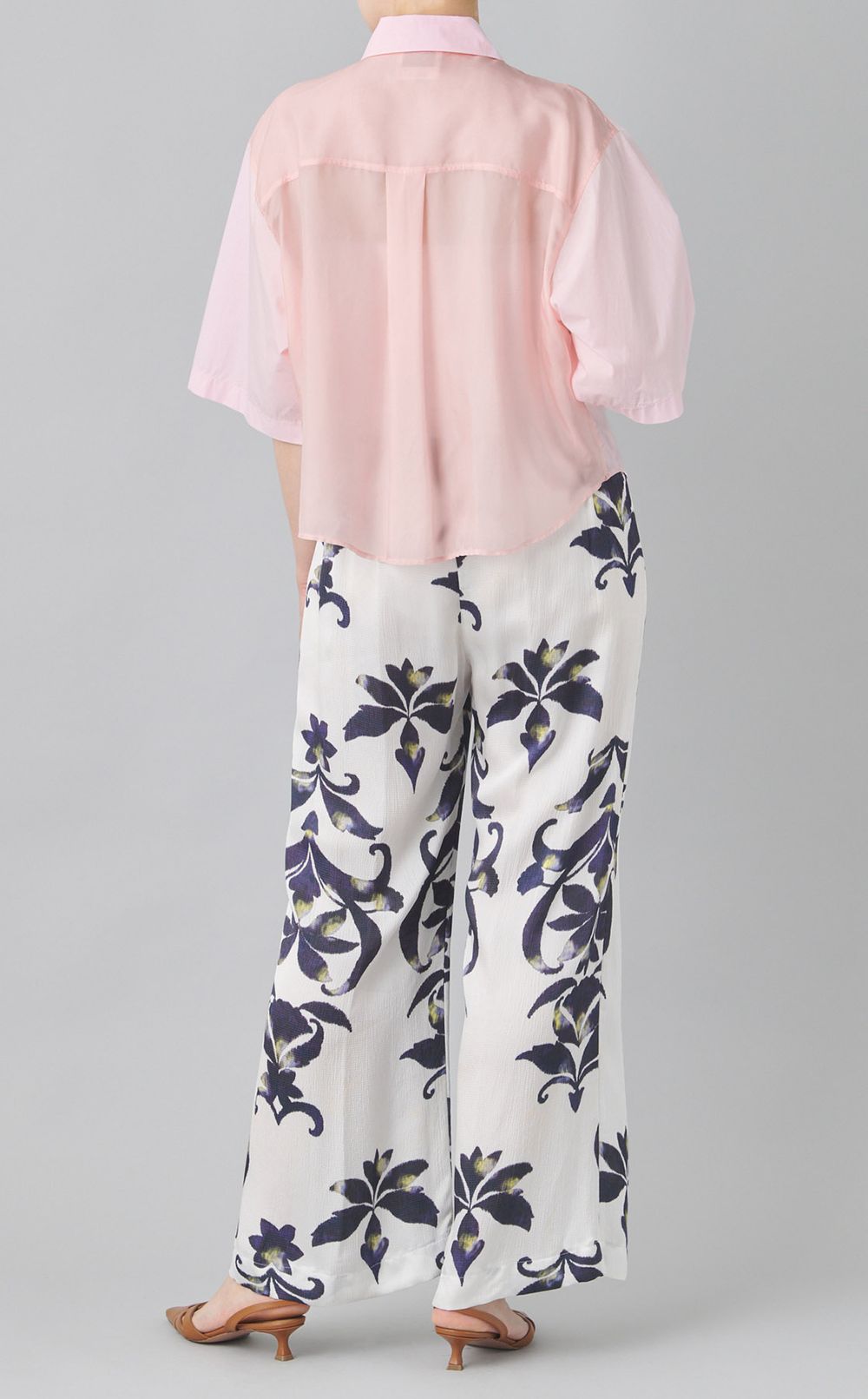 プリントイージーパンツ