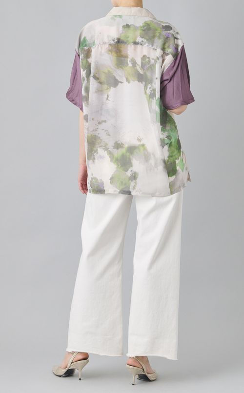 【reADdress】オープンカラーシャツ