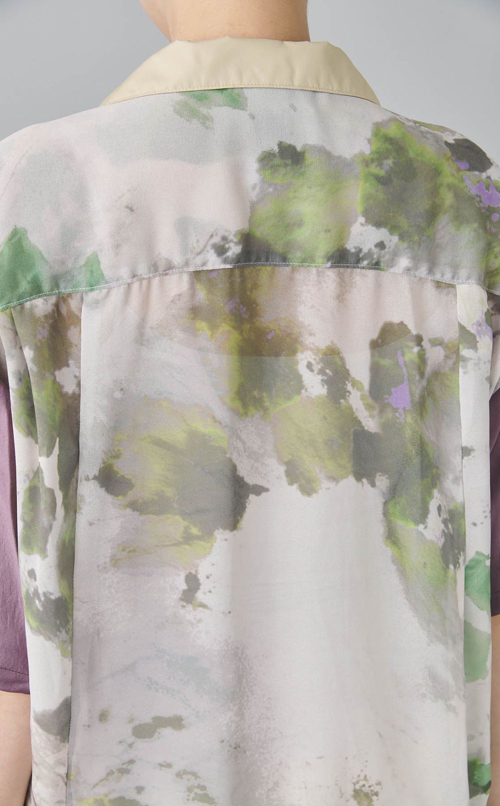 【reADdress】オープンカラーシャツ