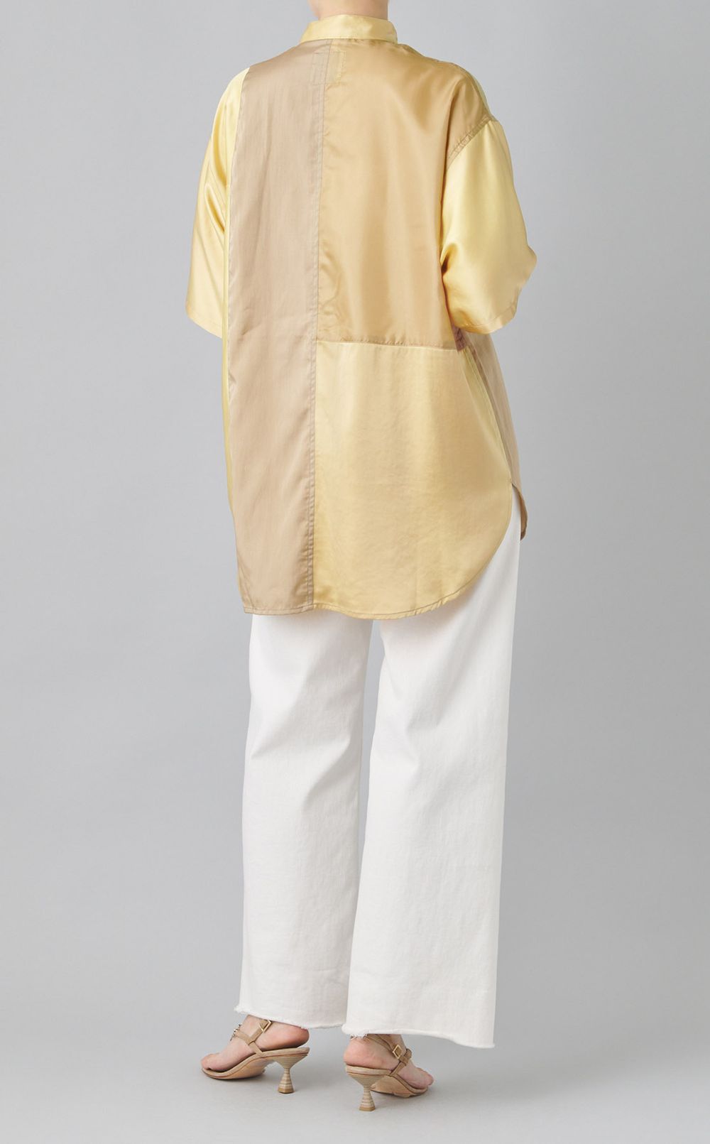 【reADdress】リメイクスタンドカラーシャツ