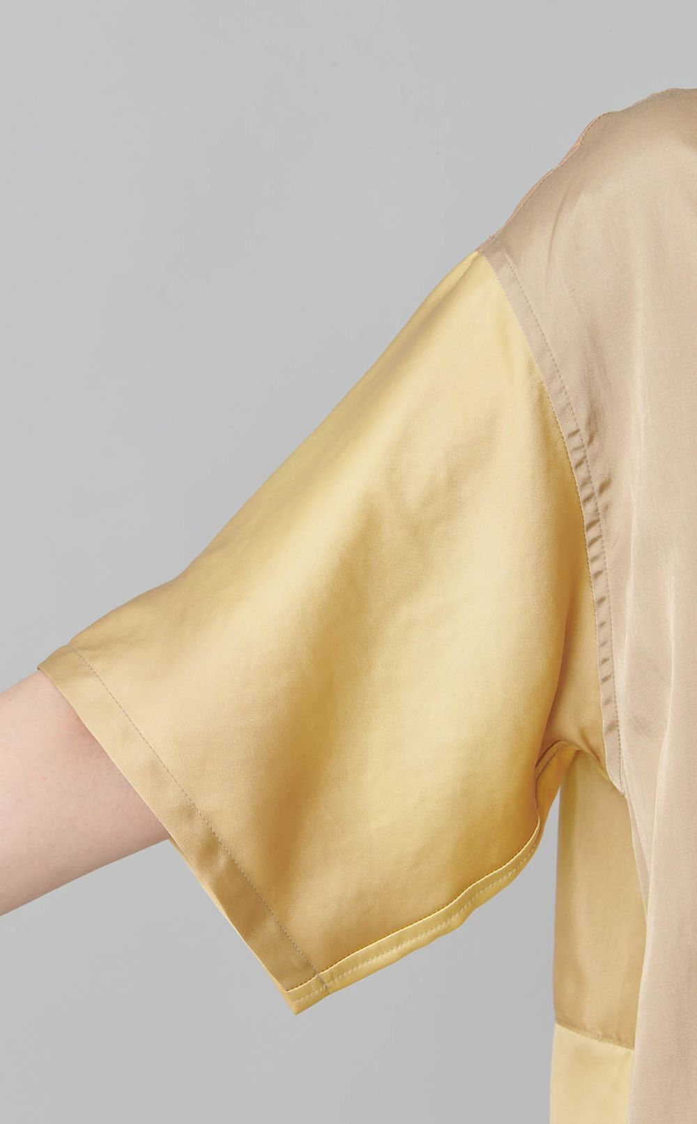 【reADdress】リメイクスタンドカラーシャツ