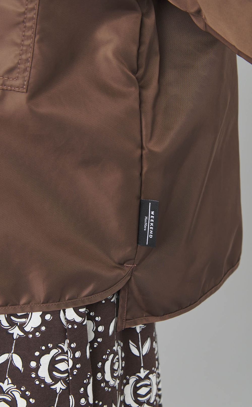 ナイロンツイルシャツブルゾン