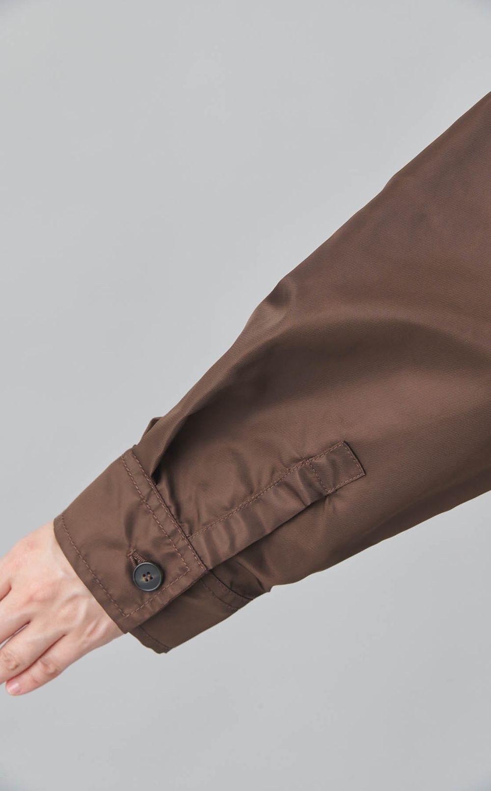 ナイロンツイルシャツブルゾン