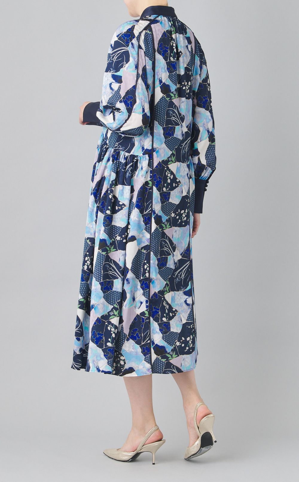 金継ぎプリント2wayドレス