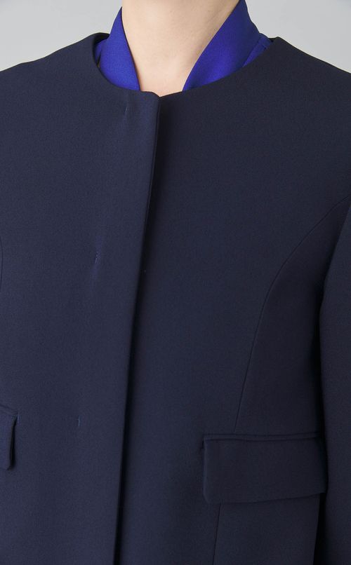 パールリボンノーカラージャケット