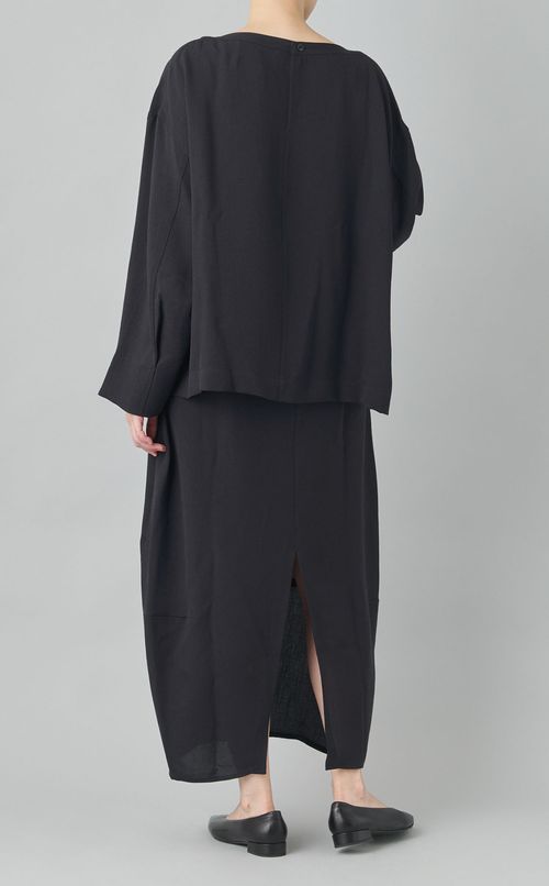 ラウンドロングスカート