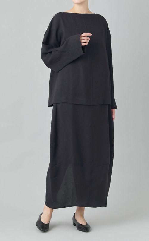 ラウンドロングスカート