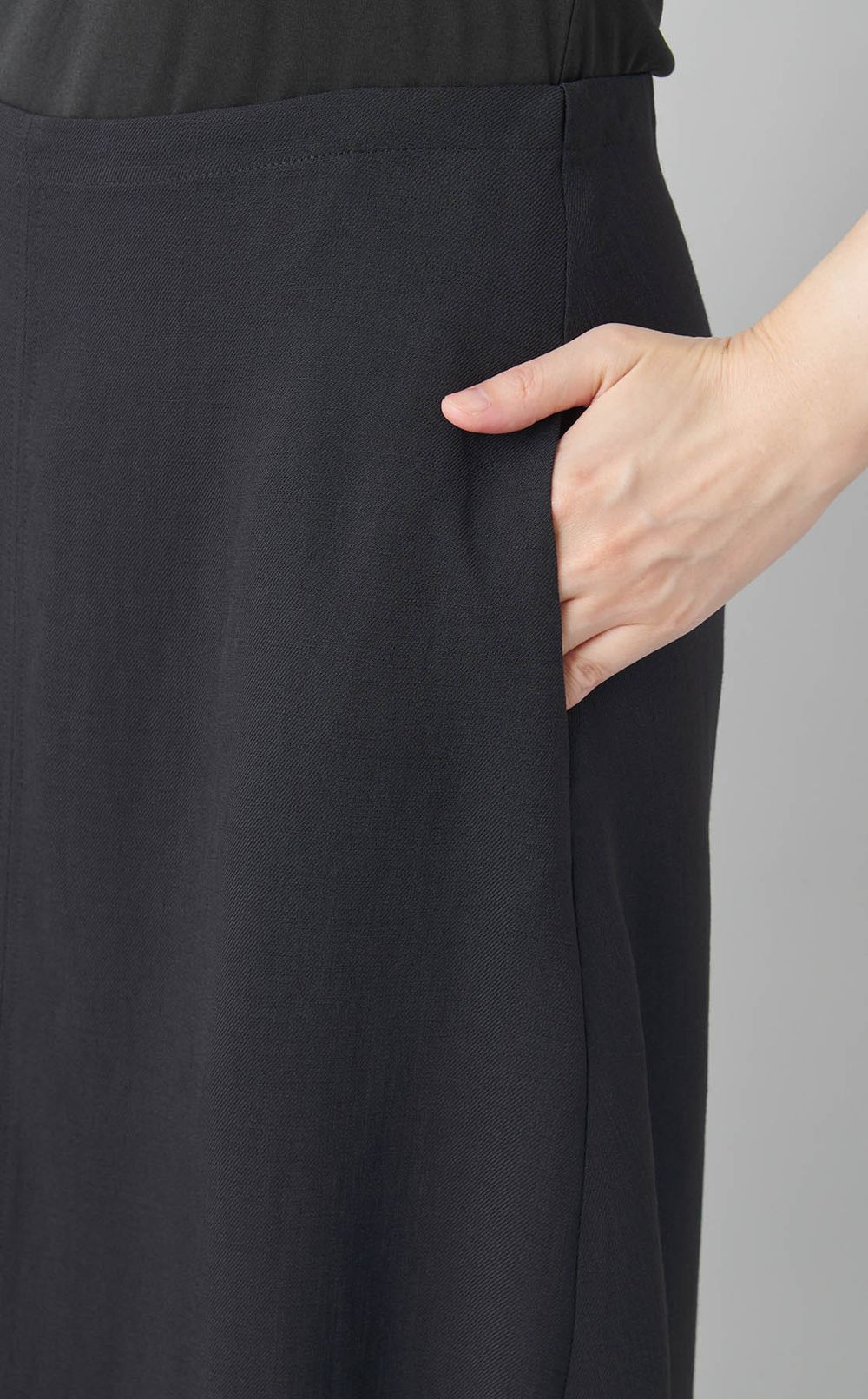 ラウンドロングスカート