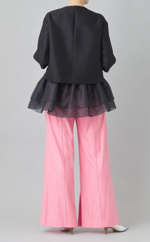 ツイルコンビブラウス