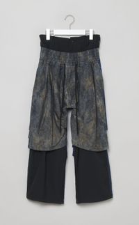 【reADdress】再構築レイヤードデニム