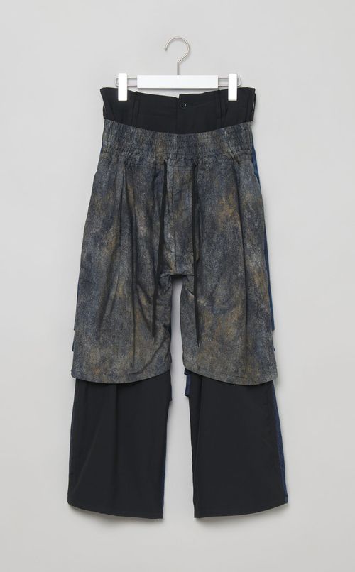 【reADdress】再構築レイヤードデニム