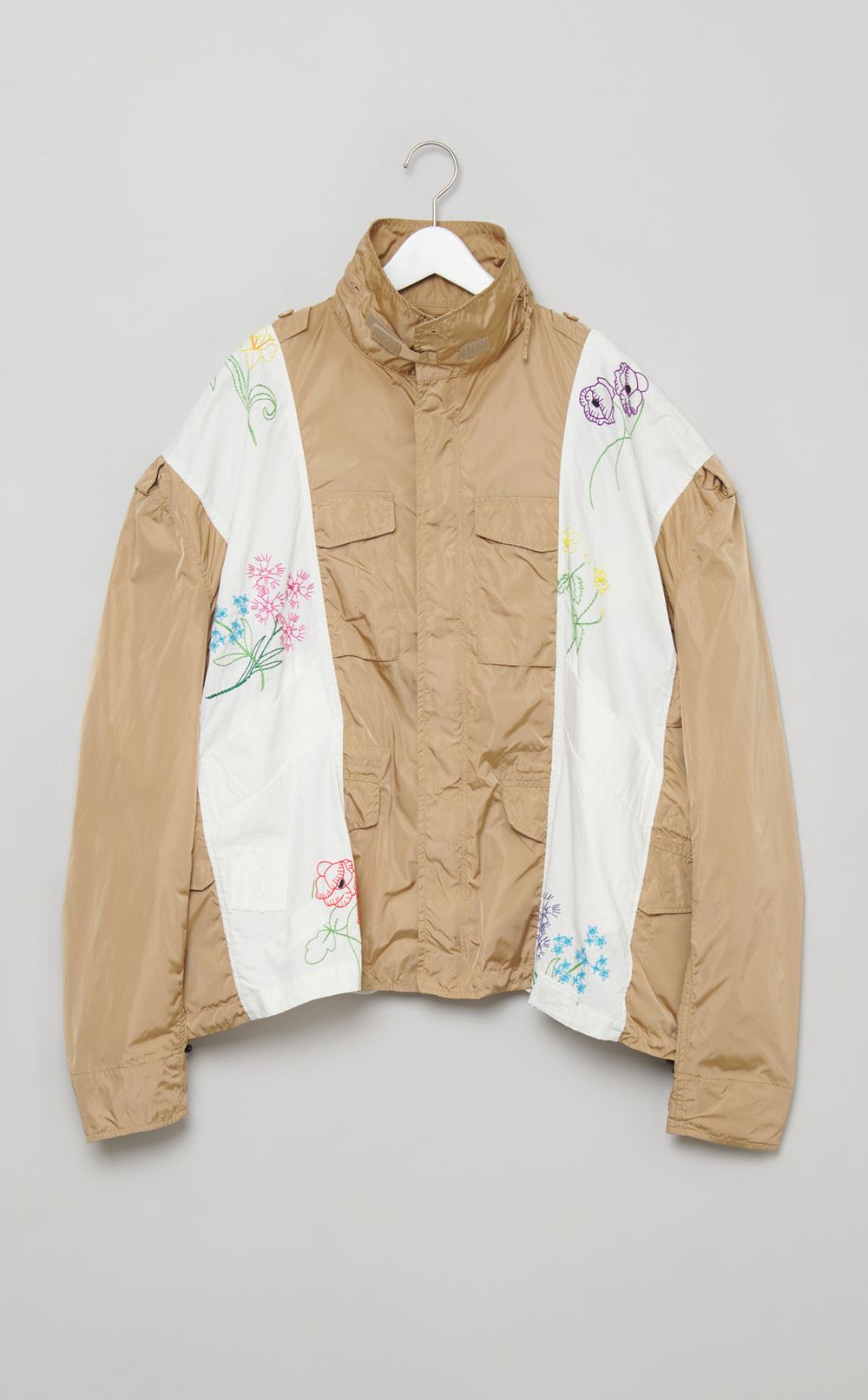 【reADdress】再構築フラワーアノラックジャケット
