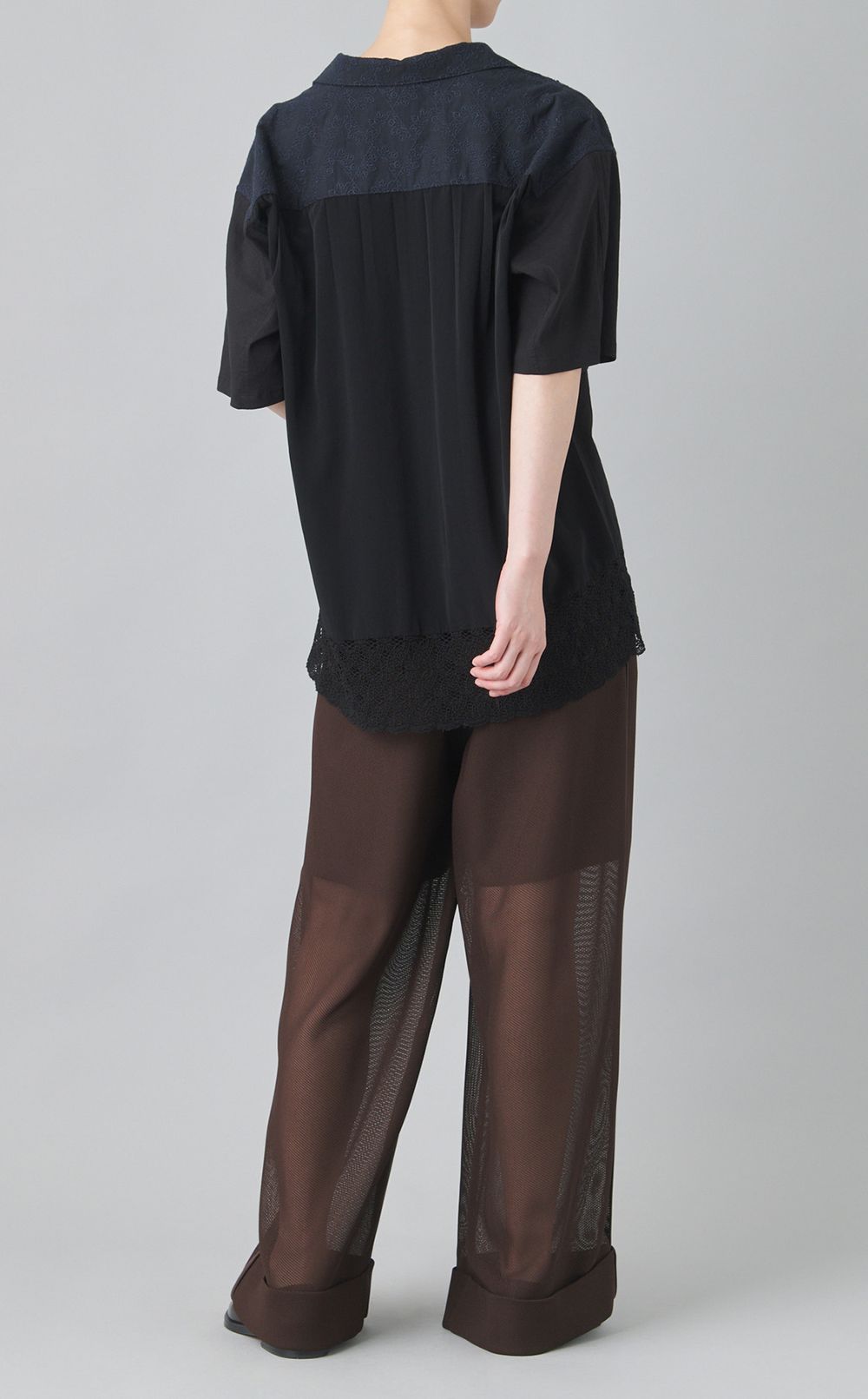 【reADdress】オープンカラーシャツ