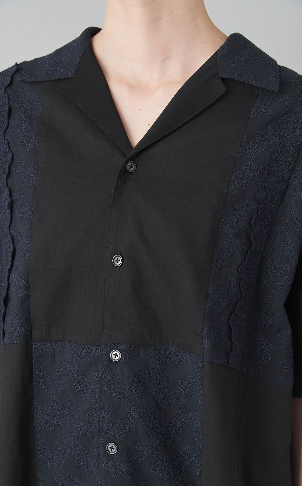 【reADdress】オープンカラーシャツ