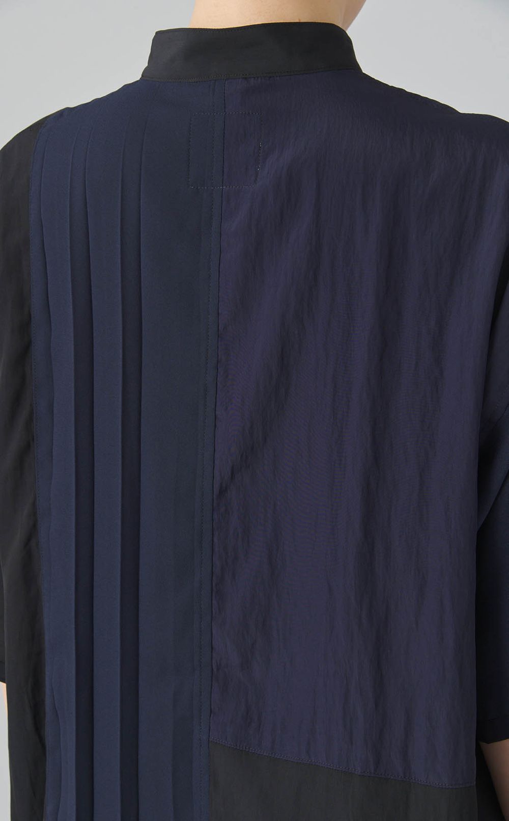 【reADdress】リメイクスタンドカラーシャツ