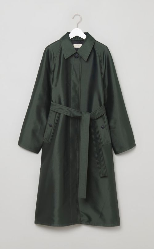 ツイルステンカラーコート