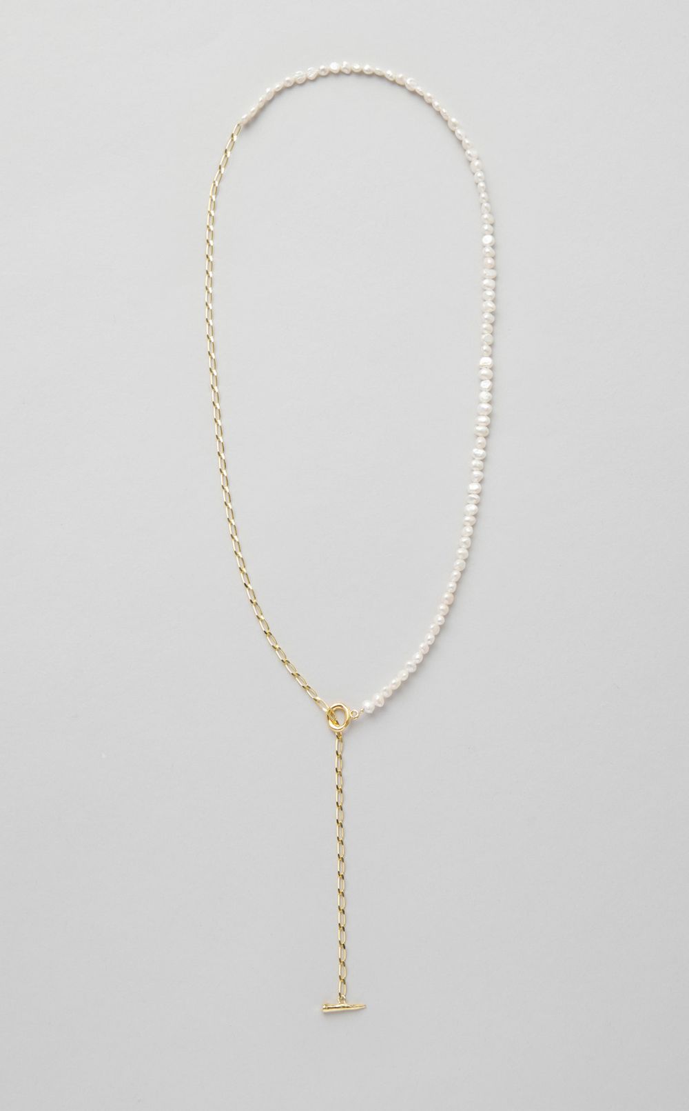 バロックパールチェーン3wayネックレス