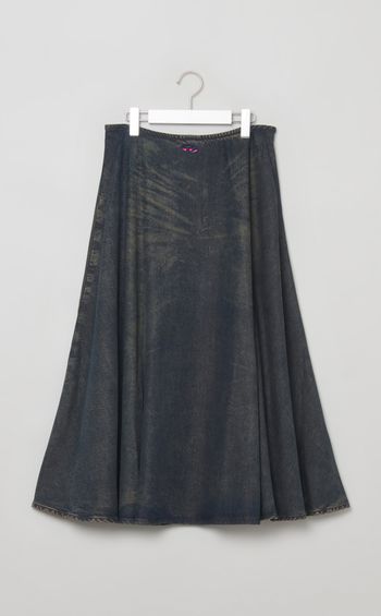 デニムフレアスカート