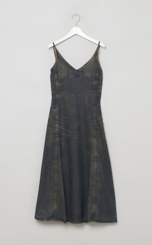デニムキャミソールワンピース