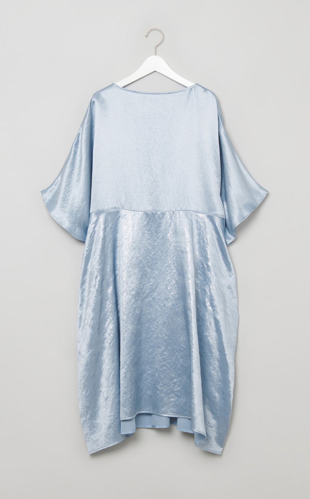 プリントドレープボリュームワンピース