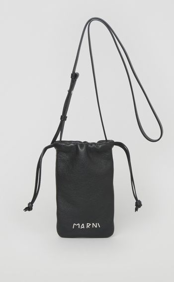 ロゴエンブロイダリーミニショルダーバッグ