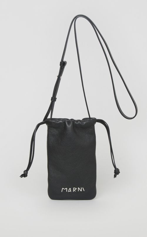 ロゴエンブロイダリーミニショルダーバッグ