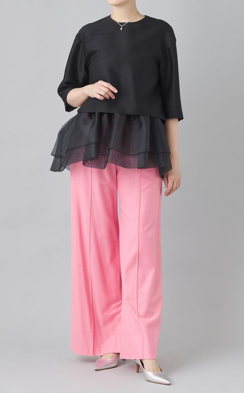 タヒチバロックパールチェーンネックレス