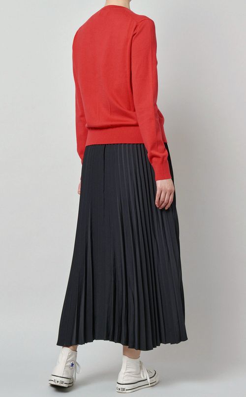 コットンニットカーディガン