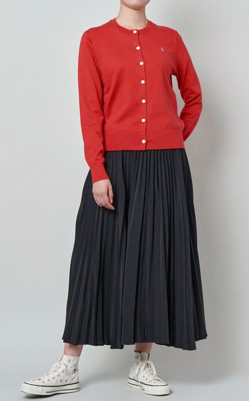 コットンニットカーディガン