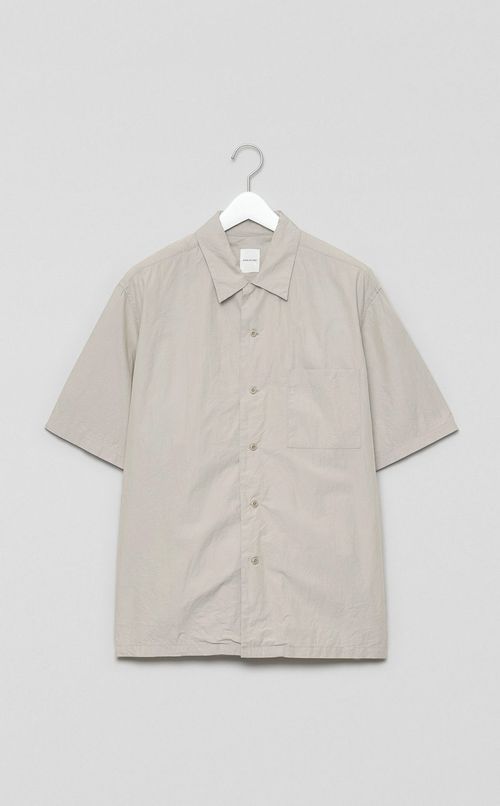 オープンカラーショートスリーブシャツ