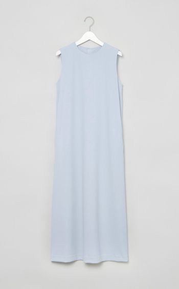 クルーネックストレートカットワンピース