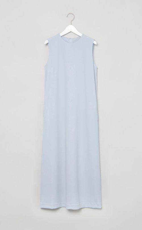 クルーネックストレートカットワンピース