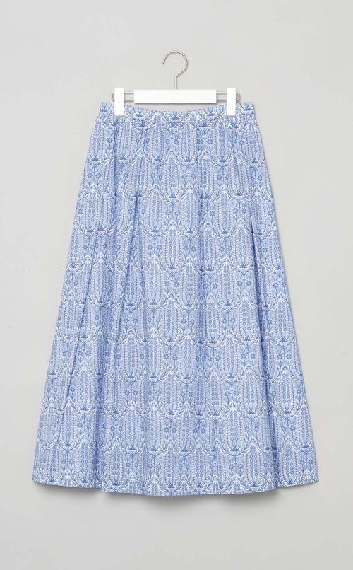 リバティコットンフレアスカート