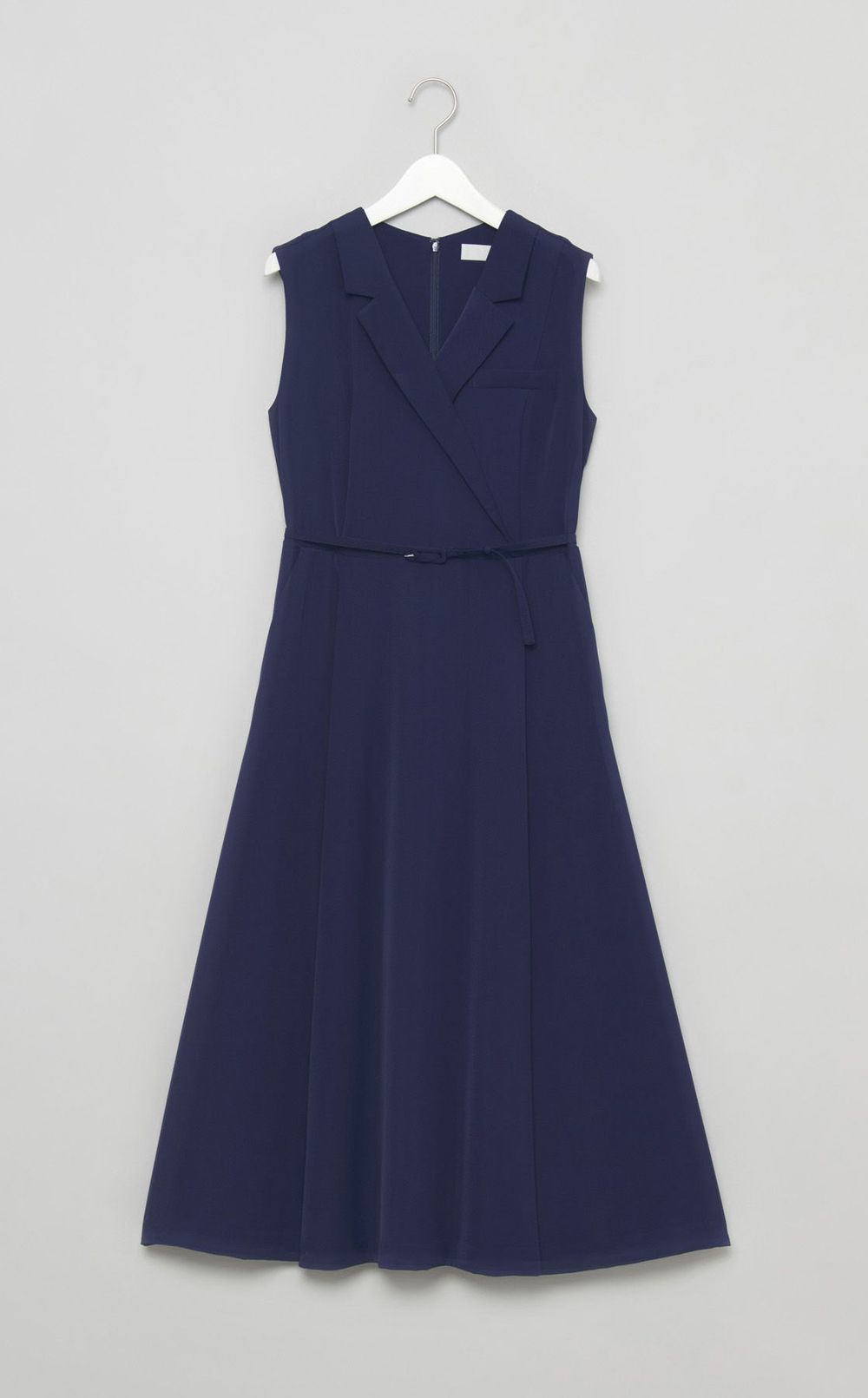 テーラードラペルフレアワンピース