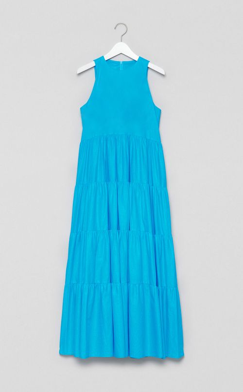 アメリカンスリーブマキシワンピース