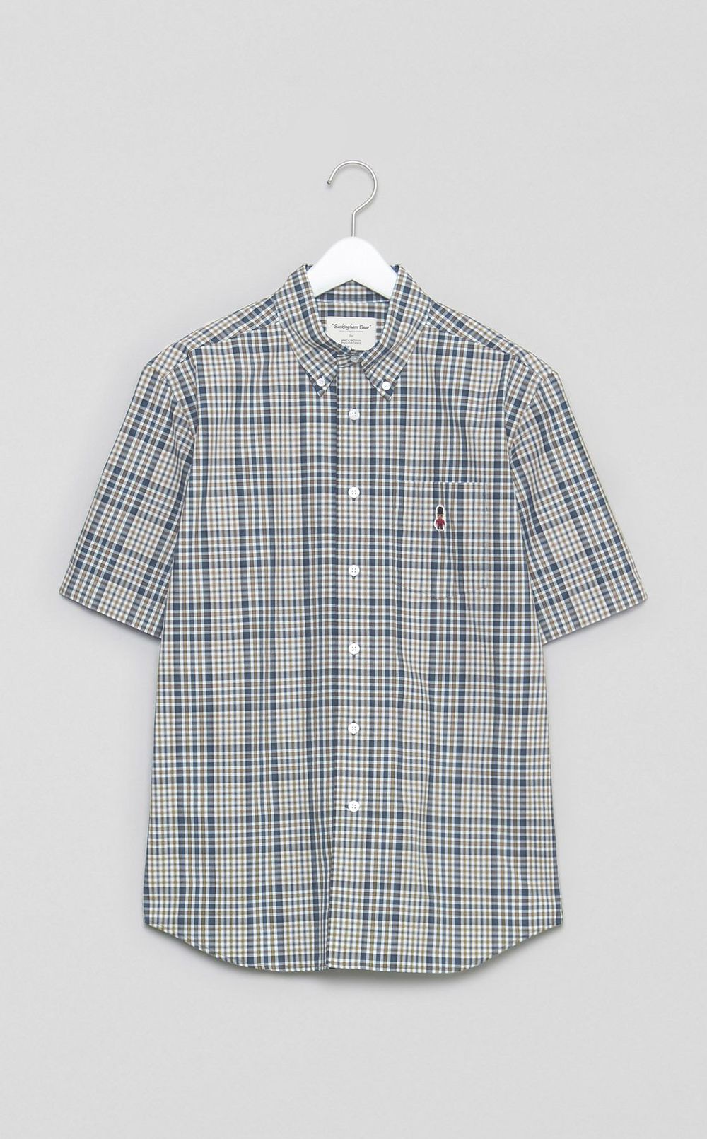 ショートスリーブチェックシャツ