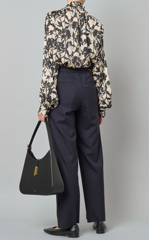 スムースウールイージーパンツ