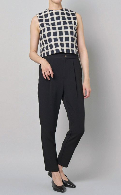 ダブルクロステーパードパンツ