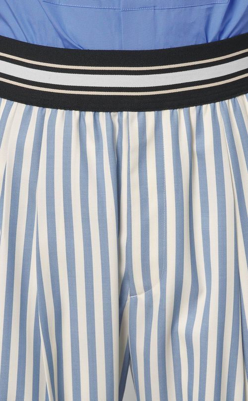 サマーウールストライプパンツ