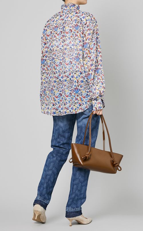 Flecaロングハンドルレザーバッグ