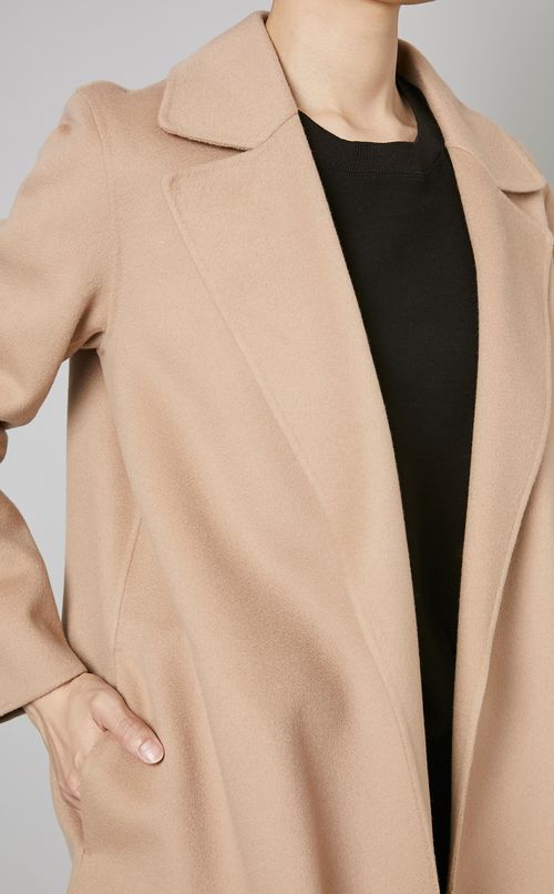 ウールカシミヤジャケットコート