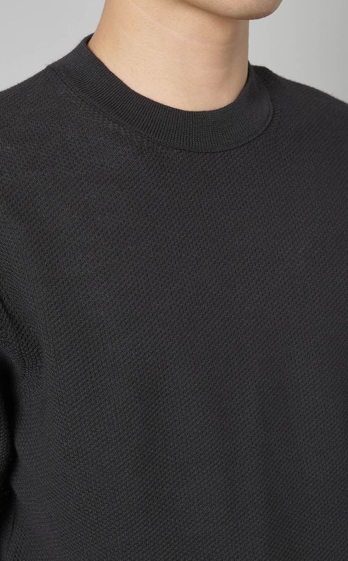 リネンニットオックスTシャツ