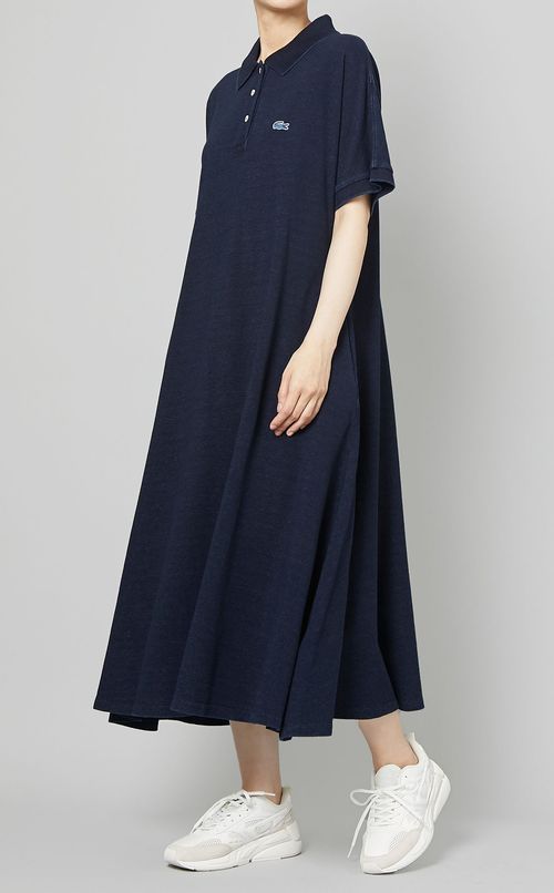 スキッパーポロシャツワンピース