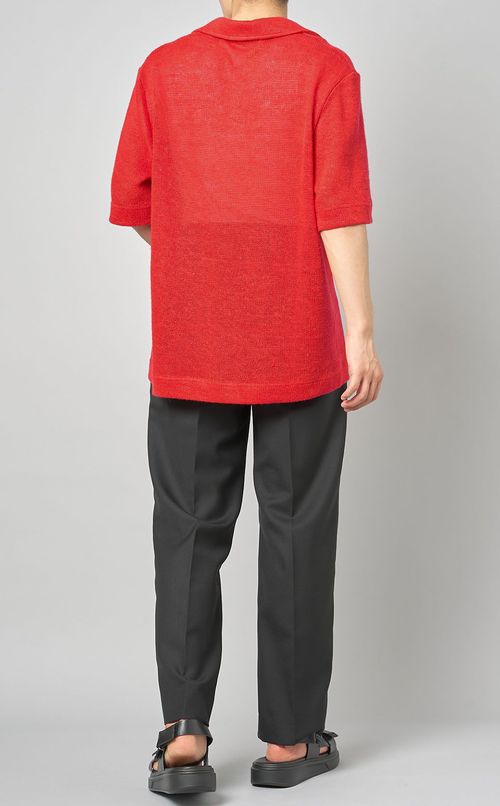 リネンスキッパープルオーバーシャツ