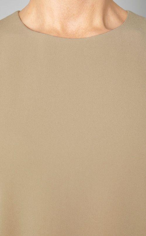 ノースリーブレイヤードワンピース