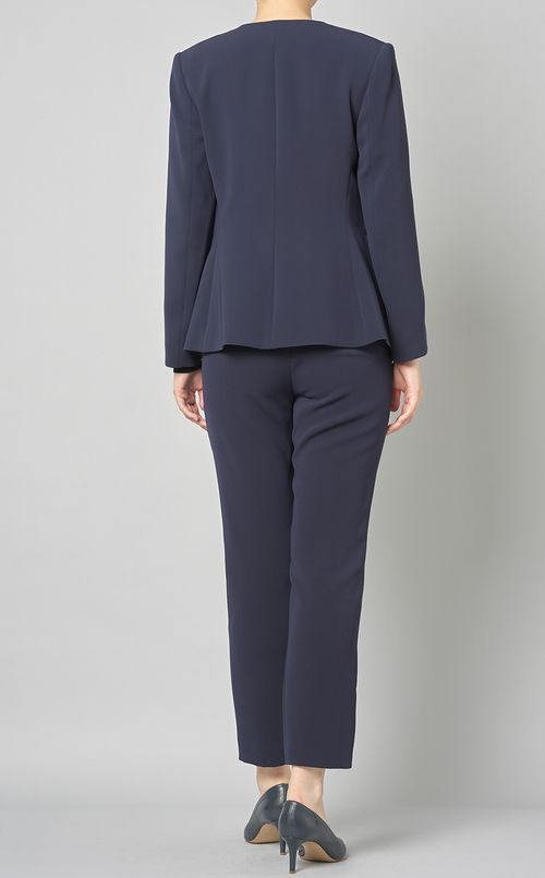 Aラインノーカラージャケット