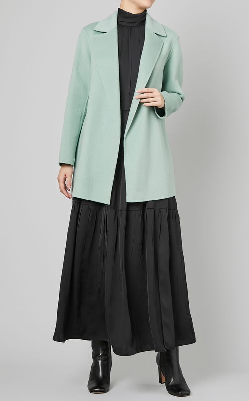 ウールカシミヤジャケットコート