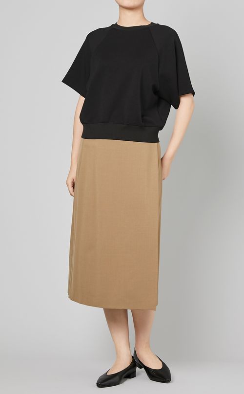 ラグランシームスウェットシャツ