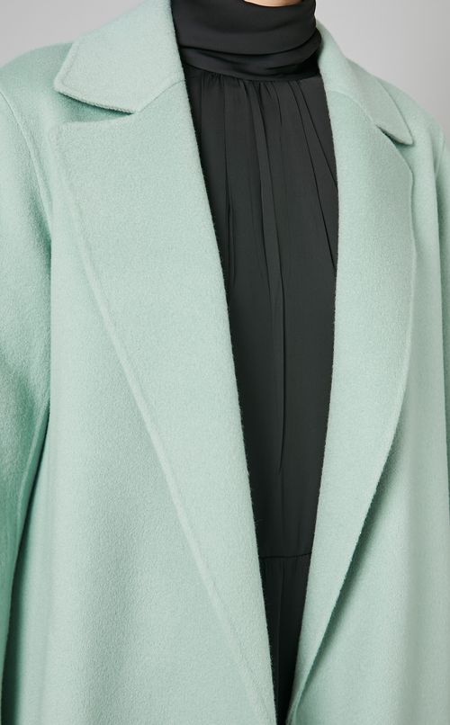 ウールカシミヤジャケットコート