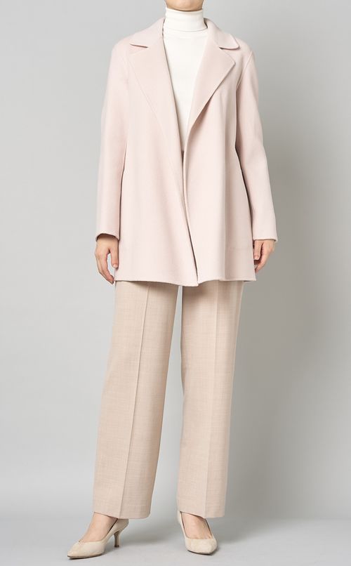 ウールカシミヤジャケットコート